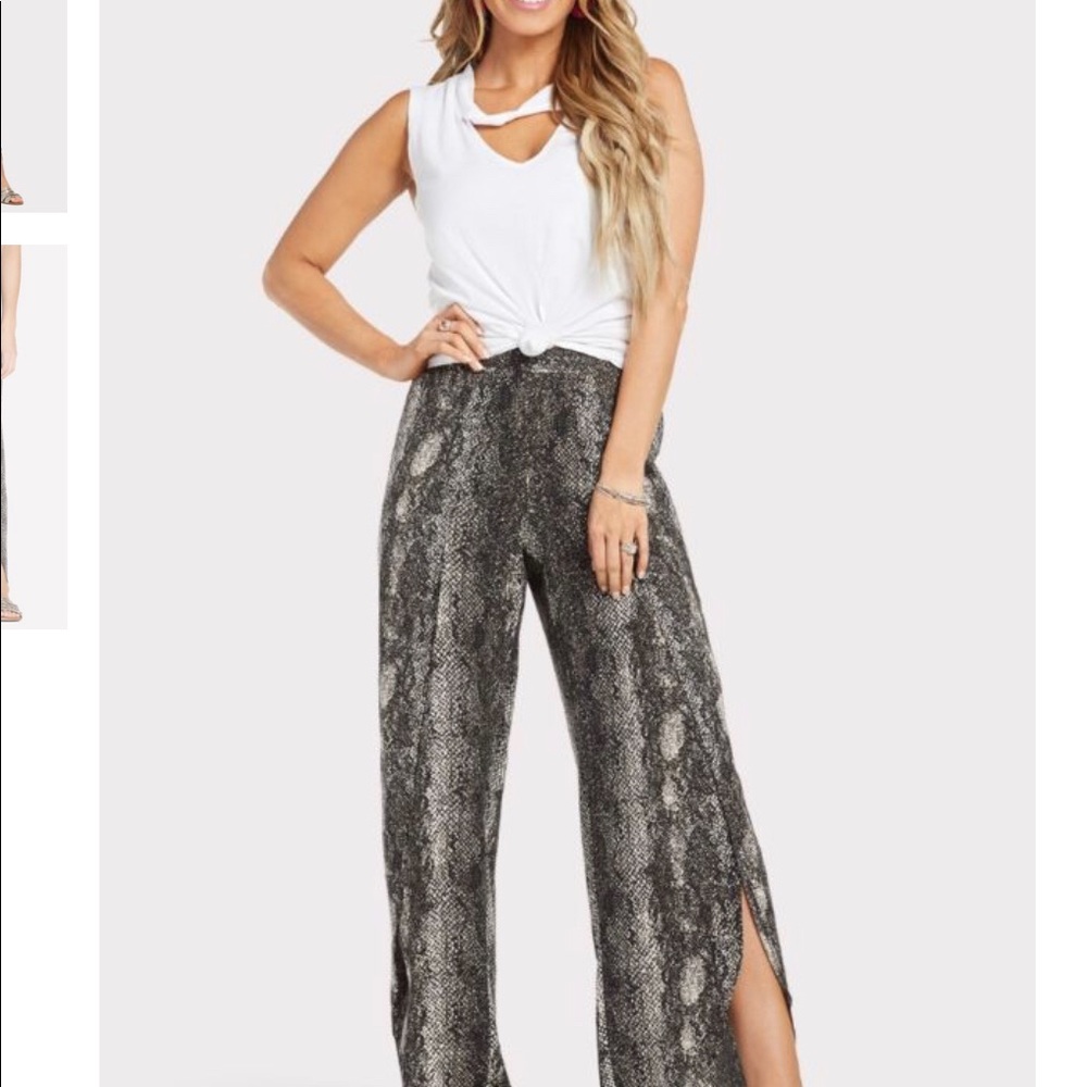 Evereve/PEYTON JENSEN | Snake Print Pant